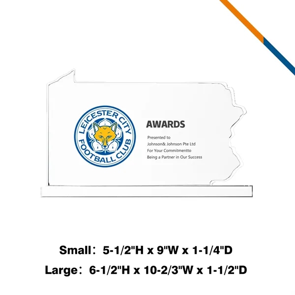 Rika Pennsylvania Map Award - Rika Pennsylvania Map Award - Image 2 of 3