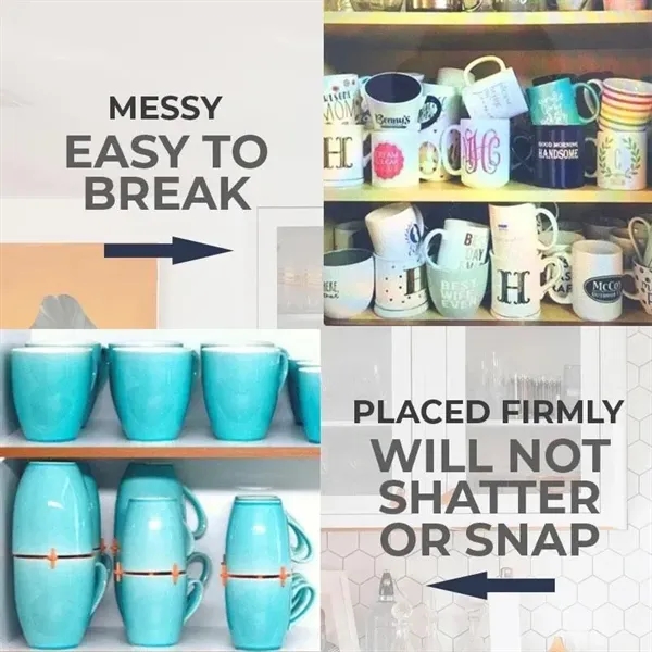 Telescopic Adjustable Cup Holder Coasters Mug Stacked Shelve - Telescopic Adjustable Cup Holder Coasters Mug Stacked Shelve - Image 2 of 2