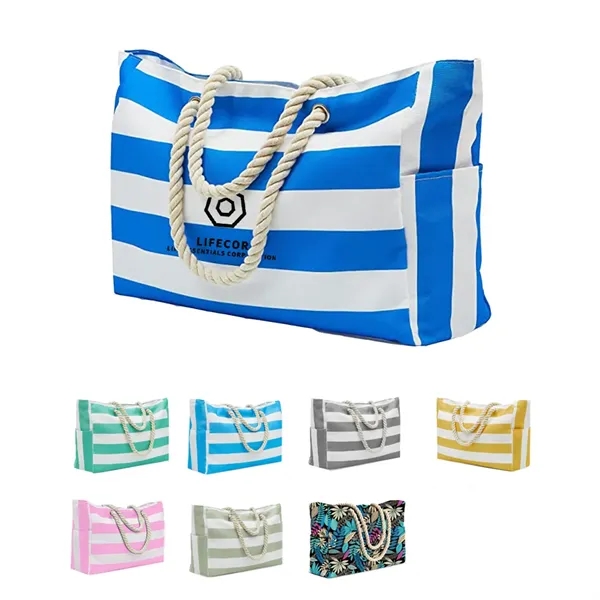 Large Beach Tote Bag - Large Beach Tote Bag - Image 0 of 3