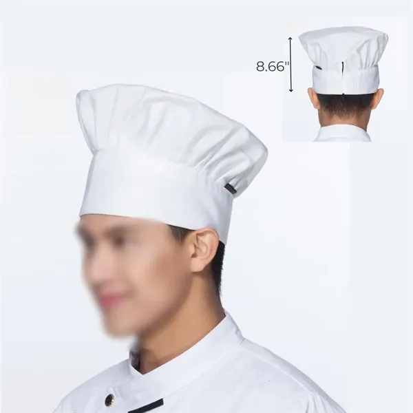 Unisex Polyester Chef Hat - Unisex Polyester Chef Hat - Image 2 of 2