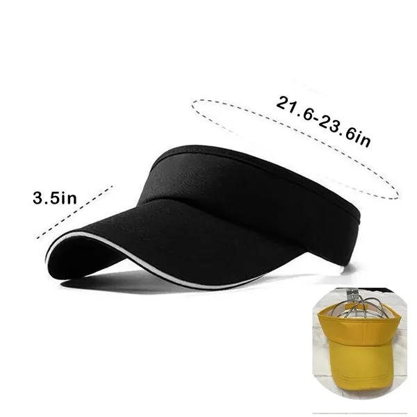 Custom Cotton Twill Visors - Custom Cotton Twill Visors - Image 1 of 1