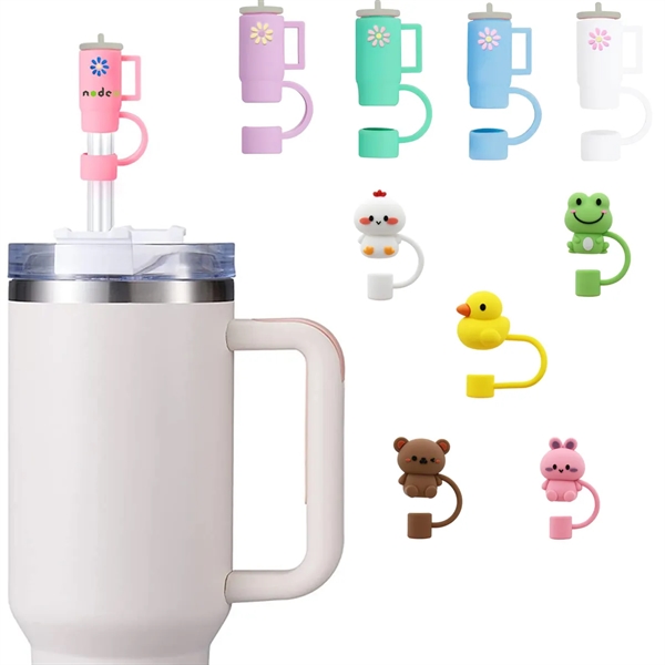 Silicone Straw Topper Cover Stanley - Silicone Straw Topper Cover Stanley - Image 0 of 5