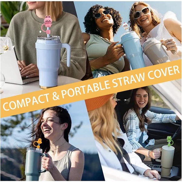 Silicone Straw Topper Cover Stanley - Silicone Straw Topper Cover Stanley - Image 4 of 5