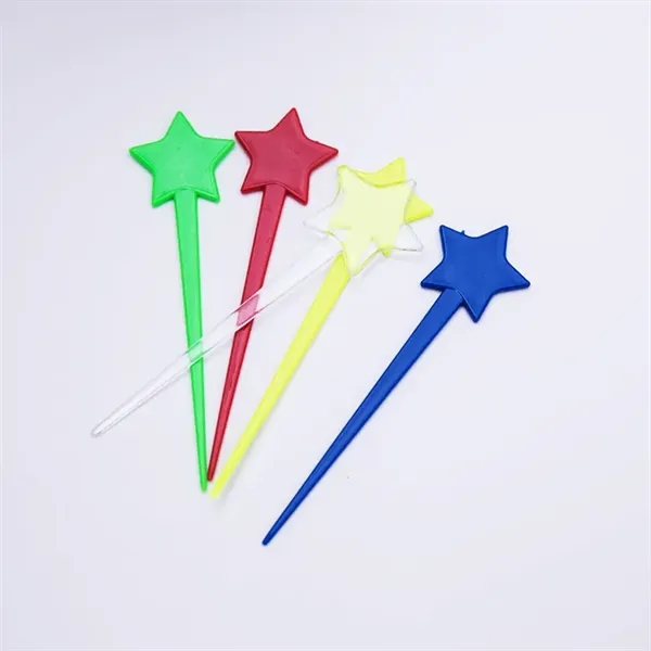 Star Shaped Plastic Picks - Star Shaped Plastic Picks - Image 1 of 1