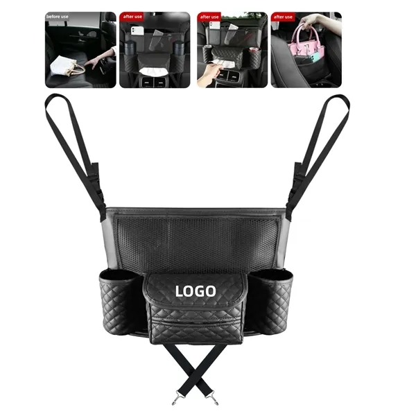 Car Organizer Between Seats Storage Bag Accessories Holder - Car Organizer Between Seats Storage Bag Accessories Holder - Image 0 of 3