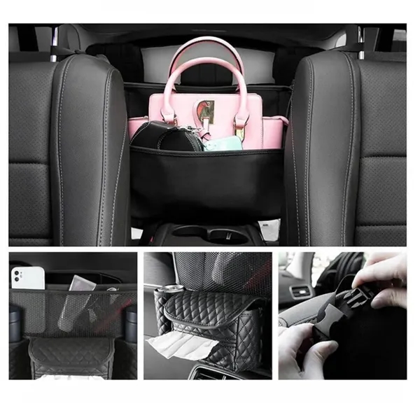 Car Organizer Between Seats Storage Bag Accessories Holder - Car Organizer Between Seats Storage Bag Accessories Holder - Image 1 of 3