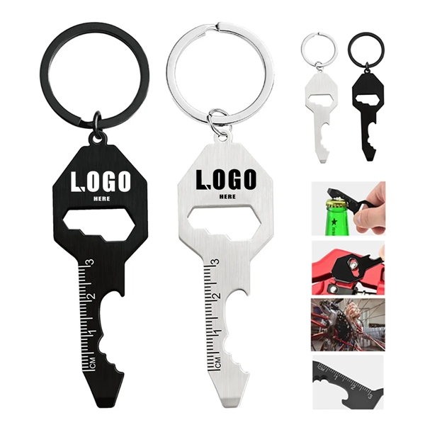 6-in-1 Mini Multi-Functional Keychains - 6-in-1 Mini Multi-Functional Keychains - Image 0 of 1
