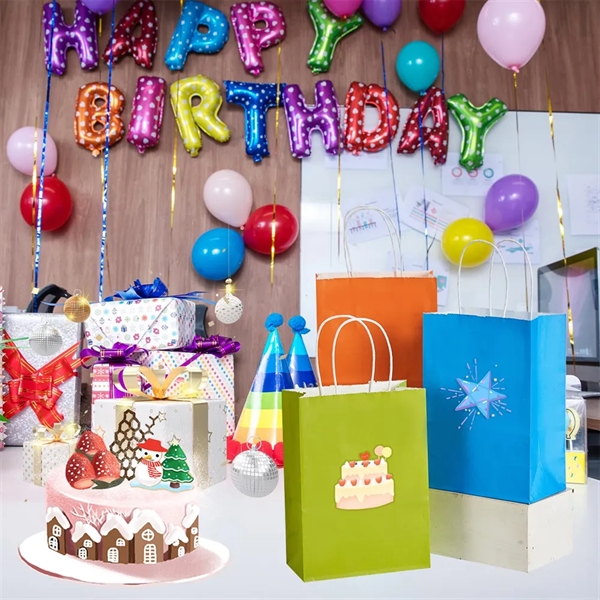 Custom Logo Gift Bags with Handles Multiple Uses - Custom Logo Gift Bags with Handles Multiple Uses - Image 4 of 4