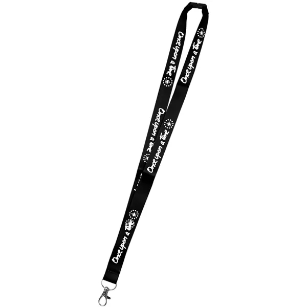 USA Made Dye-Sub Lanyard with Safety Breakaway - USA Made Dye-Sub Lanyard with Safety Breakaway - Image 1 of 20