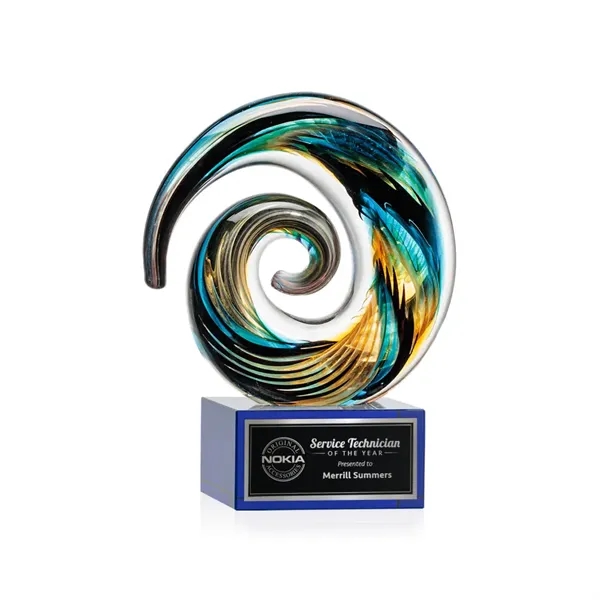 Custom Nazare Award on Hancock - Blue