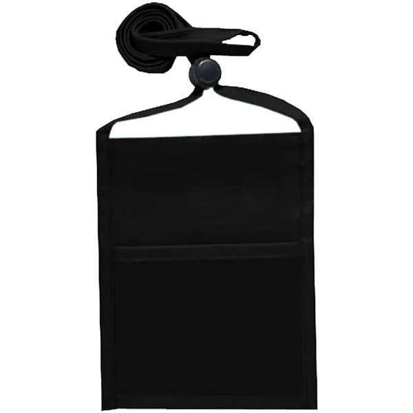 Economy Single Pocket Wallet with Lanyard - Economy Single Pocket Wallet with Lanyard - Image 3 of 32