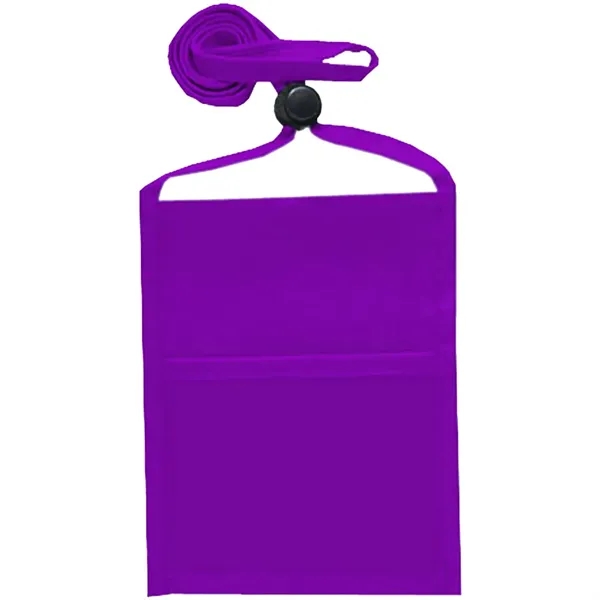 Economy Single Pocket Wallet with Lanyard - Economy Single Pocket Wallet with Lanyard - Image 16 of 32