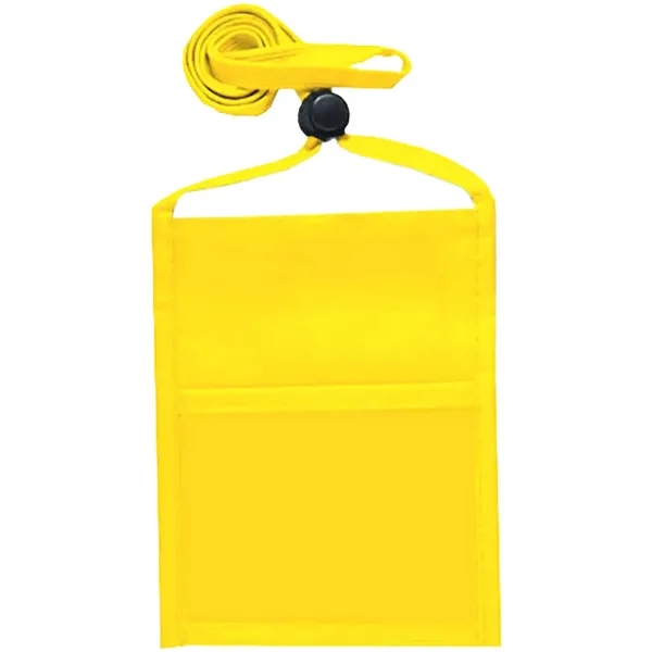 Economy Single Pocket Wallet with Lanyard - Economy Single Pocket Wallet with Lanyard - Image 18 of 32