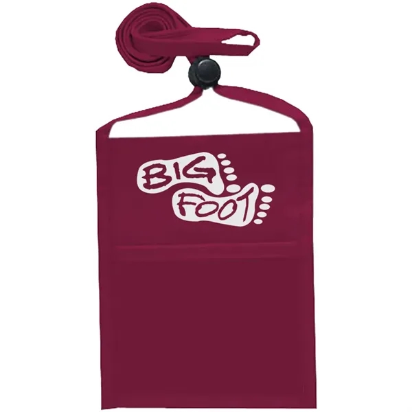 Economy Single Pocket Wallet with Lanyard - Economy Single Pocket Wallet with Lanyard - Image 24 of 32
