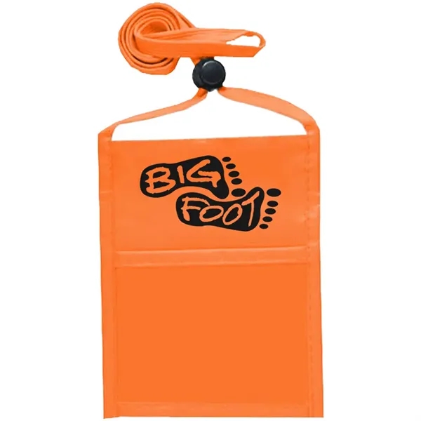 Economy Single Pocket Wallet with Lanyard - Economy Single Pocket Wallet with Lanyard - Image 26 of 32