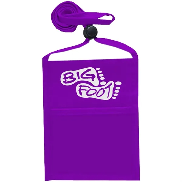 Economy Single Pocket Wallet with Lanyard - Economy Single Pocket Wallet with Lanyard - Image 30 of 32