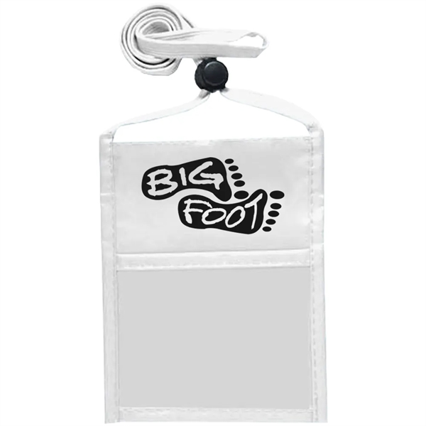 Economy Single Pocket Wallet with Lanyard - Economy Single Pocket Wallet with Lanyard - Image 31 of 32