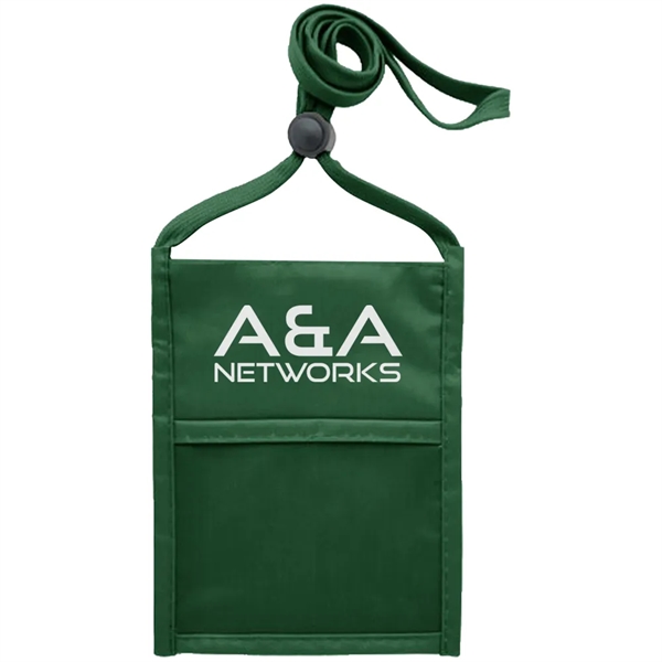 Premium Double Window Pouch Neck Wallet - Premium Double Window Pouch Neck Wallet - Image 1 of 31