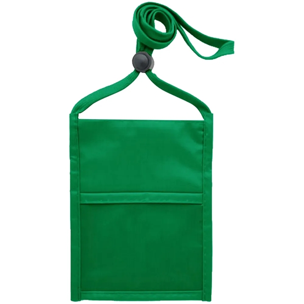 Premium Double Window Pouch Neck Wallet - Premium Double Window Pouch Neck Wallet - Image 4 of 31