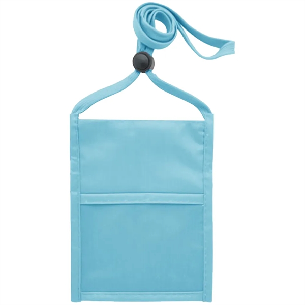 Premium Double Window Pouch Neck Wallet - Premium Double Window Pouch Neck Wallet - Image 6 of 31