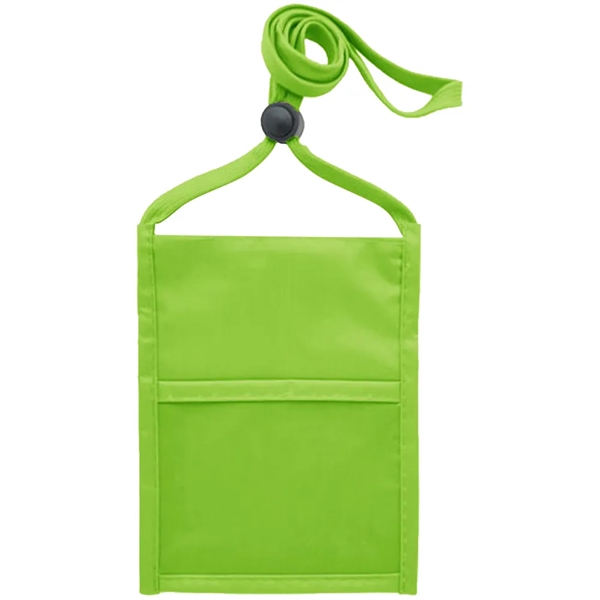 Premium Double Window Pouch Neck Wallet - Premium Double Window Pouch Neck Wallet - Image 7 of 31