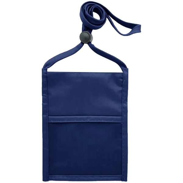 Premium Double Window Pouch Neck Wallet - Premium Double Window Pouch Neck Wallet - Image 9 of 31