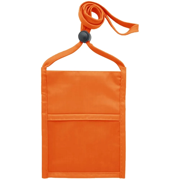 Premium Double Window Pouch Neck Wallet - Premium Double Window Pouch Neck Wallet - Image 10 of 31