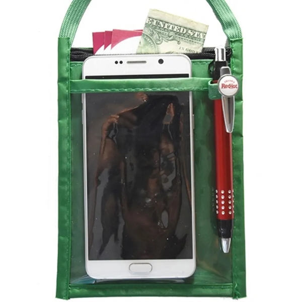 Premium Double Window Pouch Neck Wallet - Premium Double Window Pouch Neck Wallet - Image 18 of 31