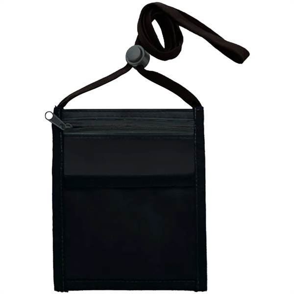 Nylon Pouch with Front Zipper Pocket - Nylon Pouch with Front Zipper Pocket - Image 3 of 33