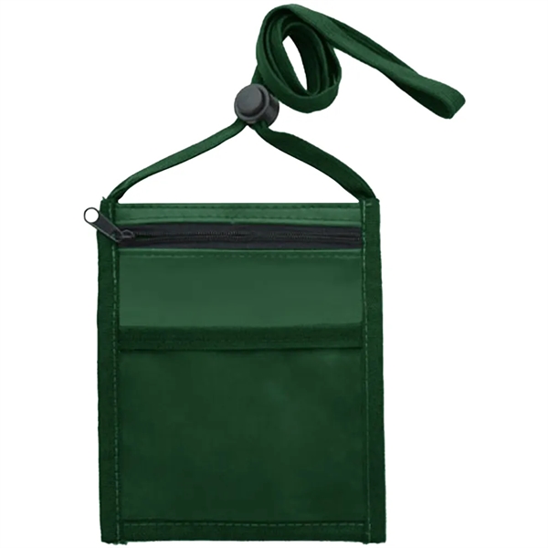 Nylon Pouch with Front Zipper Pocket - Nylon Pouch with Front Zipper Pocket - Image 5 of 33
