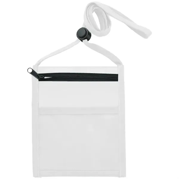 Nylon Pouch with Front Zipper Pocket - Nylon Pouch with Front Zipper Pocket - Image 17 of 33