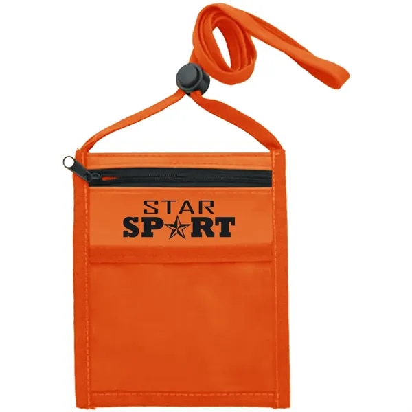 Nylon Pouch with Front Zipper Pocket - Nylon Pouch with Front Zipper Pocket - Image 27 of 33