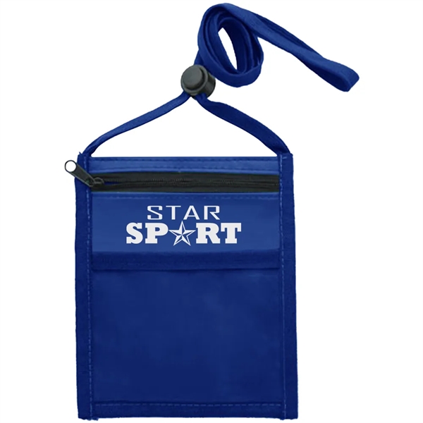 Nylon Pouch with Front Zipper Pocket - Nylon Pouch with Front Zipper Pocket - Image 30 of 33