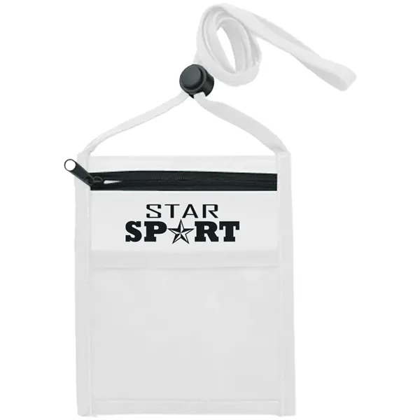 Nylon Pouch with Front Zipper Pocket - Nylon Pouch with Front Zipper Pocket - Image 32 of 33