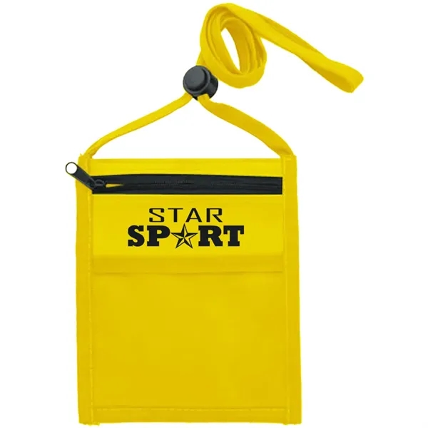 Nylon Pouch with Front Zipper Pocket - Nylon Pouch with Front Zipper Pocket - Image 33 of 33