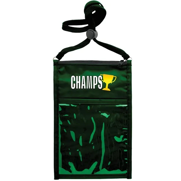 Large Double Pouch Neck Wallet - Large Double Pouch Neck Wallet - Image 1 of 32