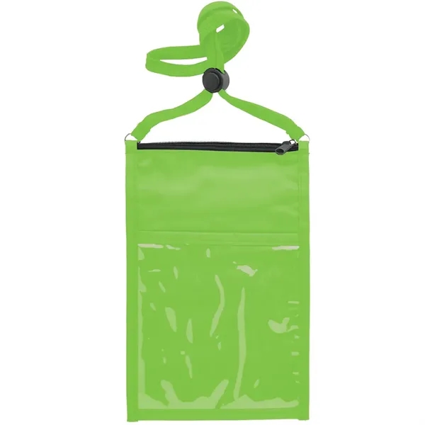 Large Double Pouch Neck Wallet - Large Double Pouch Neck Wallet - Image 9 of 32