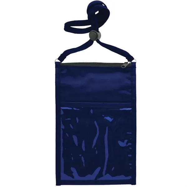 Large Double Pouch Neck Wallet - Large Double Pouch Neck Wallet - Image 11 of 32