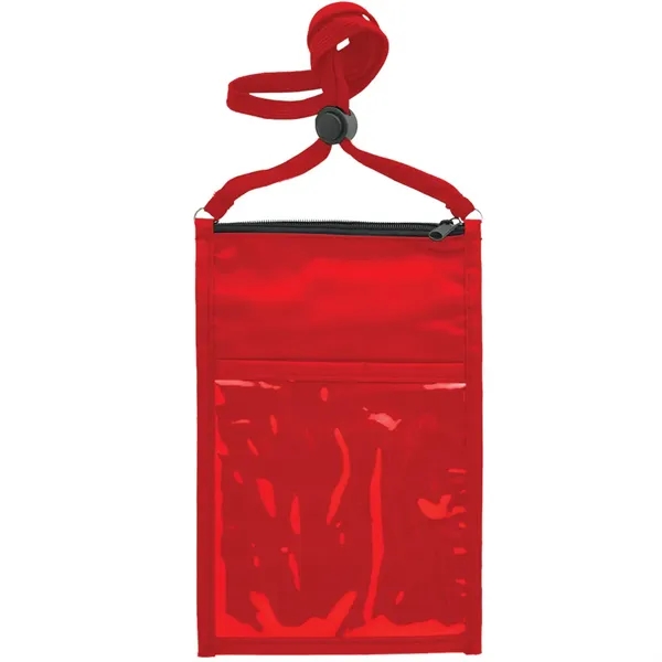 Large Double Pouch Neck Wallet - Large Double Pouch Neck Wallet - Image 14 of 32