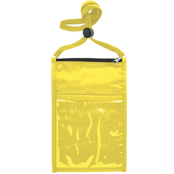 Large Double Pouch Neck Wallet - Large Double Pouch Neck Wallet - Image 18 of 32
