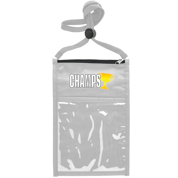 Large Double Pouch Neck Wallet - Large Double Pouch Neck Wallet - Image 31 of 32