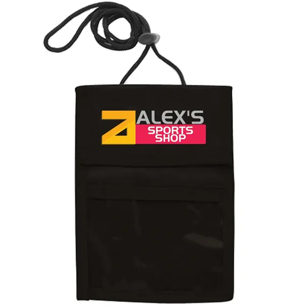 Two Pocket Flap Neck Wallet - Two Pocket Flap Neck Wallet - Image 0 of 32