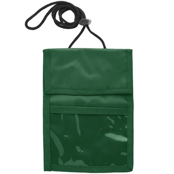 Two Pocket Flap Neck Wallet - Two Pocket Flap Neck Wallet - Image 3 of 32