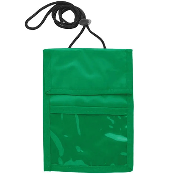 Two Pocket Flap Neck Wallet - Two Pocket Flap Neck Wallet - Image 7 of 32