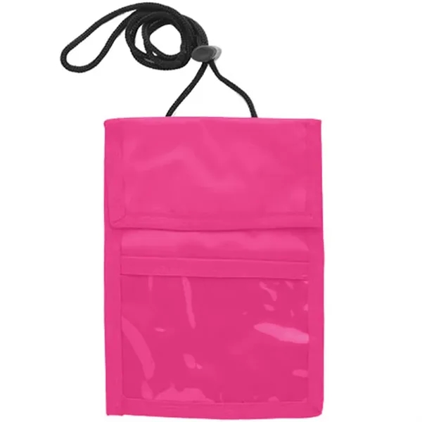 Two Pocket Flap Neck Wallet - Two Pocket Flap Neck Wallet - Image 9 of 32