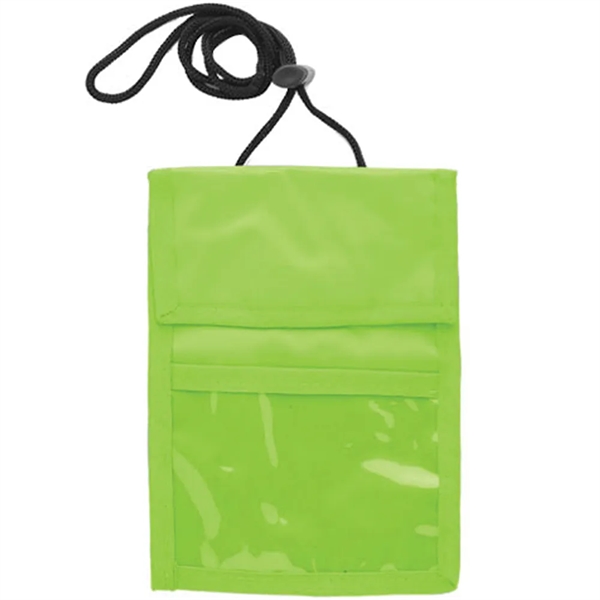 Two Pocket Flap Neck Wallet - Two Pocket Flap Neck Wallet - Image 13 of 32