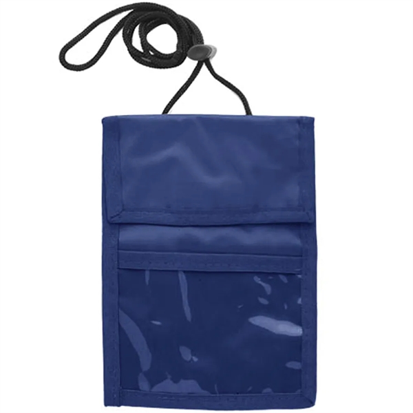 Two Pocket Flap Neck Wallet - Two Pocket Flap Neck Wallet - Image 17 of 32