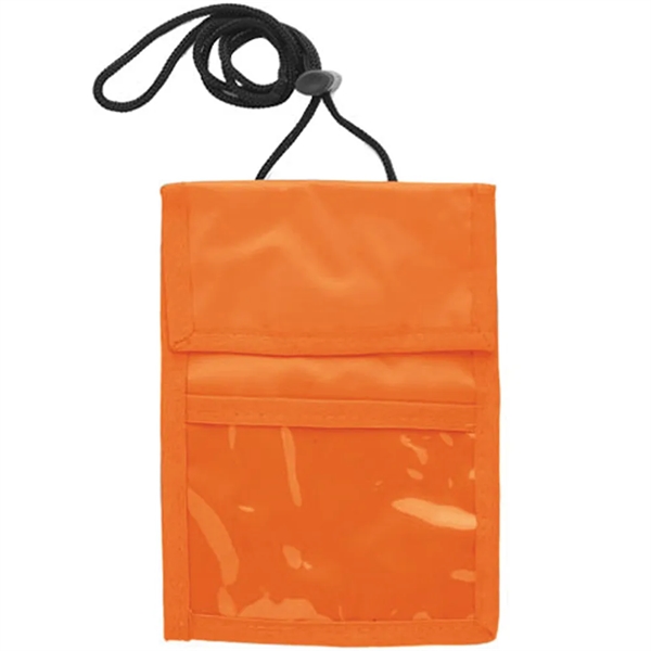 Two Pocket Flap Neck Wallet - Two Pocket Flap Neck Wallet - Image 19 of 32