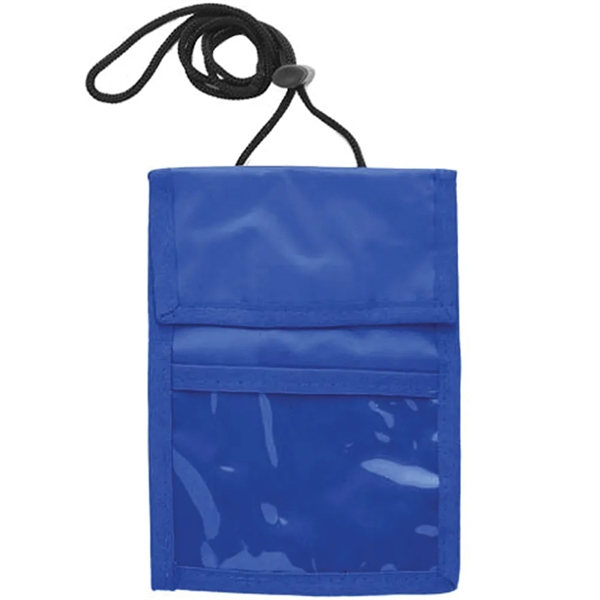 Two Pocket Flap Neck Wallet - Two Pocket Flap Neck Wallet - Image 25 of 32