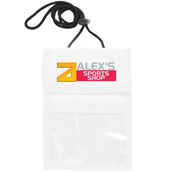 Two Pocket Flap Neck Wallet - Two Pocket Flap Neck Wallet - Image 28 of 32